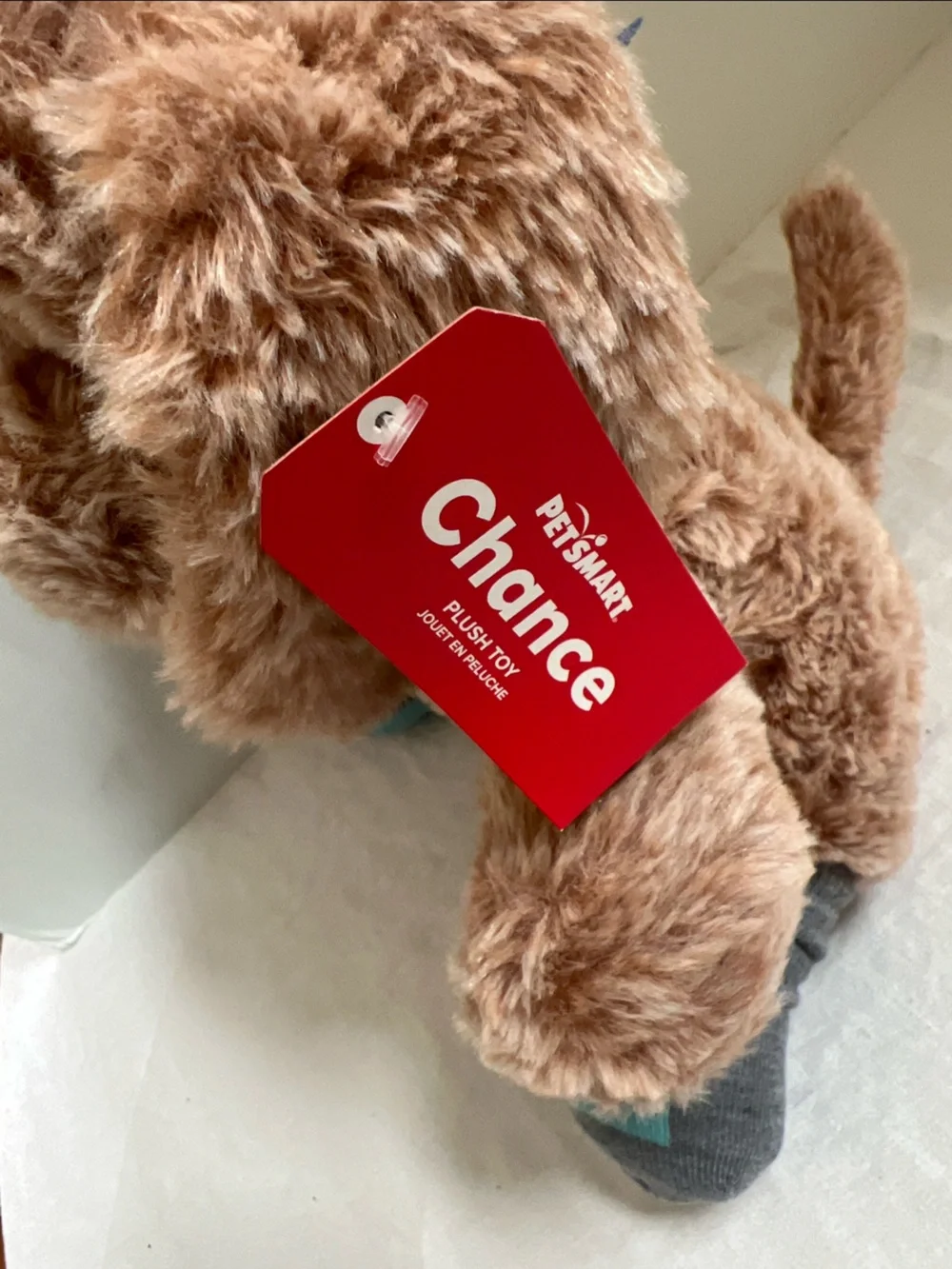 PetSmart Chance Puppy Dog Plush Stuffed Animal NEW WITH TAGS Sunglasses Scarf